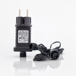 ADAPTOR STEADY, 31V/12W, UNTIL 1500 LED, GREEN PVC WIRE, LEAD WIRE 3m, IP44 600-19900 ADAPTOR STEADY, 31V/12W, UNTIL 1500 LED, GREEN PVC WIRE, LEAD WIRE 3m, IP44 600-19900
