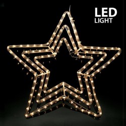 ТРОЙНА ЗВЕЗДА С LED ОСВЕТЛЕНИЕ - 4.70 М ТРОЙНА ЗВЕЗДА С LED ОСВЕТЛЕНИЕ - 4.70 М