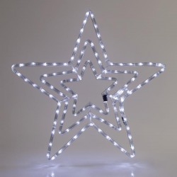 ТРОЙНА ЗВЕЗДА С LED ОСВЕТЛЕНИЕ