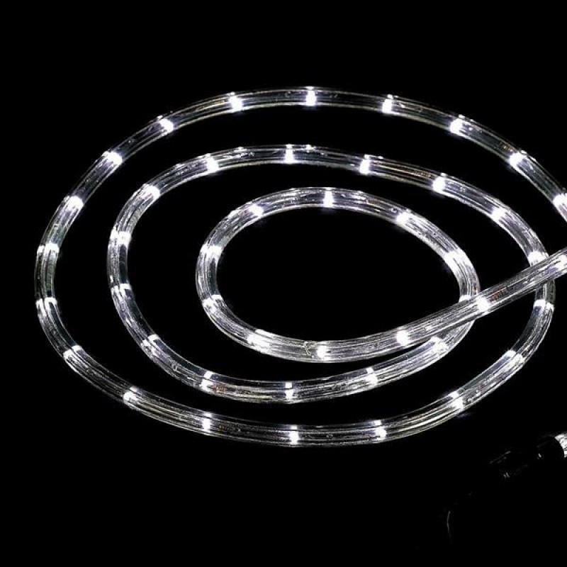 LED ВЪЖЕНА СВЕТЛИНА 24V, UV ЗАЩИТА, 50 МЕТРА, БЯЛА