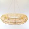LIGHTED WREATH, 16800 WARM WHITE LED, WITH TRANSFORMER, COPPER WIRE, 120cm, IP44 600-22431