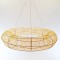 LIGHTED WREATH, 12480 WARM WHITE LED, WITH TRANSFORMER, COPPER WIRE, 90cm, IP44 600-22432