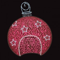 PROFESSIONAL DESIGN, BALL 3D, WHITE LED ROPE LIGHT, WITH RED LED, IP65 600-23072 PROFESSIONAL DESIGN, BALL 3D, WHITE LED ROPE LIGHT, WITH RED LED, IP65 600-23072