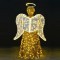 PROFESSIONAL DESIGN 3D, ANGEL WITH BOOK, YELLOW AND WHITE LED ROPE LIGHT, IP44 600-23368