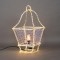 PROFESSIONAL DESIGN, FLOOR LANTERN 3D, LED ROPE LIGHT, WARM WHITE, 77x40x40cm, IP65 600-23396