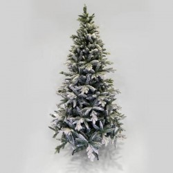 FIR MIXED PLASTIC WITH PVC, SNOWY, 2,40m 600-30145 FIR MIXED PLASTIC WITH PVC, SNOWY, 2,40m 600-30145
