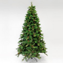 SPANISH FIR WITH PINE NEEDLE AND PINE CONE, 2,30M 600-30157