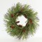 WREATH WITH PINE NEEDLE AND BERRY, 66cm 600-30219