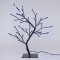 CHERRY TREE, 36 LED 5mm WITH TRANSPARENT SILICONE FLOWERS, WITH ADAPTOR, BLUE LED, LEAD WIRE 500cm, 45cm, IP44 600-30516