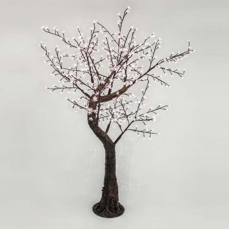 ALMOND TREE WITH FLOWERS SILICONE , 480 LED WARM WHITE, 200cm 600-30526