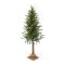 TRIEST TREE, PVC & PE, WITH WOODEN BASE, 210CM 600-30537
