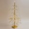 ACRILIC CHAMPAGNE TREE WITH TOP STAR, BATTERY BOX 3xAA, TIMER, 80 WARM WHITE MINI LED, 60cm, IP20 600-30546