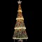 HUGE LIGHTED TREE, PVC, OUTDOOR USE, 900cm 600-30702