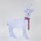ACRYLIC DEER, 200 WHITE LED, WITH TRANSFORMER, 69x30x95cm, IP44 600-40080