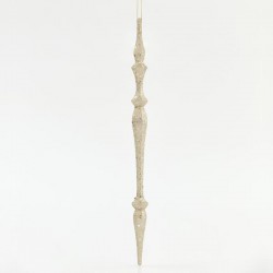 ACRYLIC STALACTITE WITH GOLD GLITTER, 30,48x0,33cm 600-40691