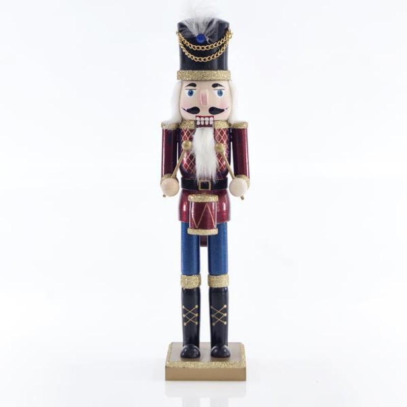 NUTCRACKER DRUMMER, 38cm 600-40733