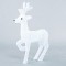 ACRYLIC DEER, 31V, 200 WHITE LED, WITH ADAPTOR, LEAD WIRE 500cm, 57x24x88cm, IP44 600-40873