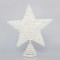 TOP TREE, WHITE WITH THREAD AND SEQUINS, 25,4cm 600-40967