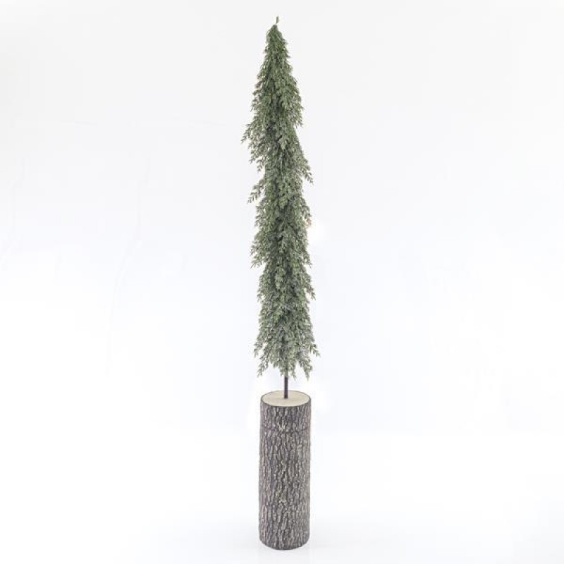 DECORATIVE SNOWY TREE, WITH BASE, 135cm 600-41142