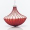 СТЪКЛЕНИ КОЛЕДНИ ОРНАМЕНТИ ЗА ПОЛИЛЕЙ - КОМПЛЕКТ 4 БР.