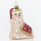 GLASS ORNAMENT, DOGGY, 7,5x4,8x10,1cm 600-42485
