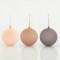PLASTIC BALL, PURPLE MATTE PASTEL, SET 6PCS, 8cm 600-42683