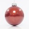 PLASTIC PET BALL, RED SHINY WITH GLITTER, SET 2PCS, 15cm 600-42729