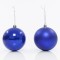 PLASTIC BALL, BLUE, SET 6PCS, 8cm 600-42736