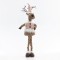 LIGHTED DEER, WITH PINK CAP, 26x11x72cm 600-43160