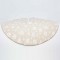 TREE SKIRT, BEIGE WITH WHITE HOUSES 90cm 600-43281