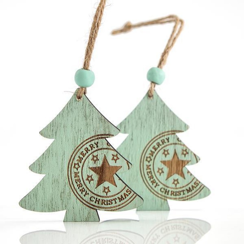 GREEN MINT TREE, 2pcs, 23x10x0,5cm 600-43839
