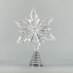 ACRYLIC STAR, TOP TREE, TRANSPARENT, 21x30,5cm 600-44680
