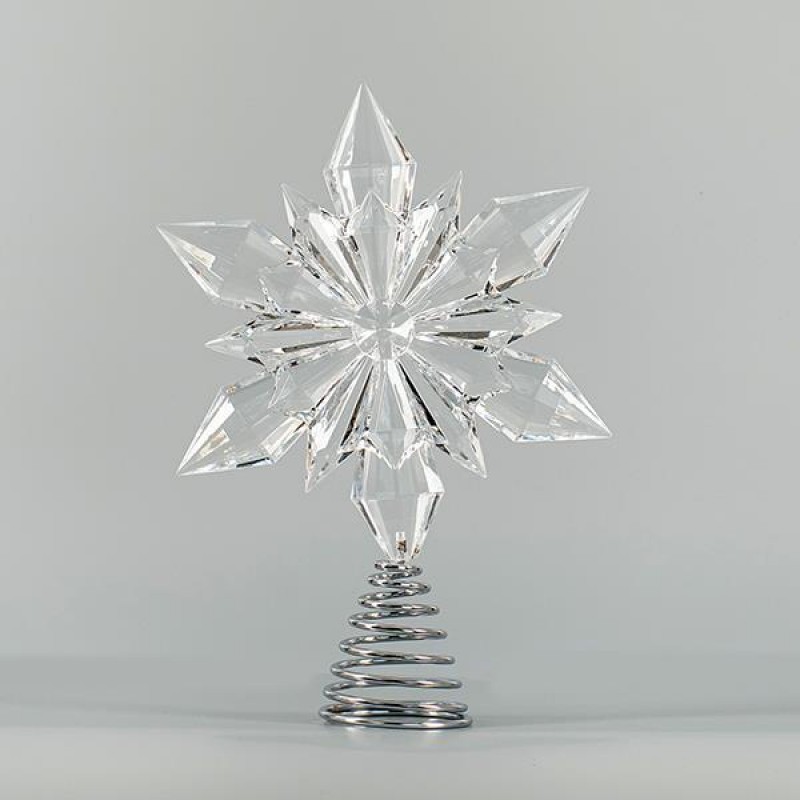 ACRYLIC STAR, TOP TREE, TRANSPARENT, 21x30,5cm 600-44680