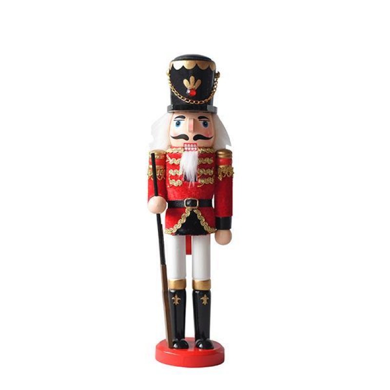 NUTCRACKER, RED-WHITE-BLACK, 30cm 600-44819