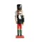 NUTCRACKER, BLACK-RED, WITH SWORD, 30cm 600-44821