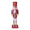 NUTCRACKER, RED-SILVER-GOLD, 36cm 600-44825