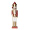 NUTCRACKER, WHITE-GOLD-RED, WITH SCEPTER, 60cm 600-44829