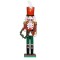 NUTCRACKER, RED-GREEN, WITH WREATH, 38cm 600-44835