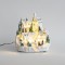 SNOWY VILLAGE, 18 LED, WITH ADAPTOR, WITH MOVEMENT, 27x27x29cm 600-44840