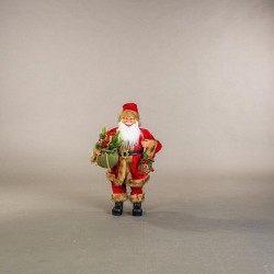 RED SANTA, WITH BROWN FUR, 60cm 600-44880
