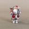 RED SANTA, WITH GREY FUR, 30cm 600-44886