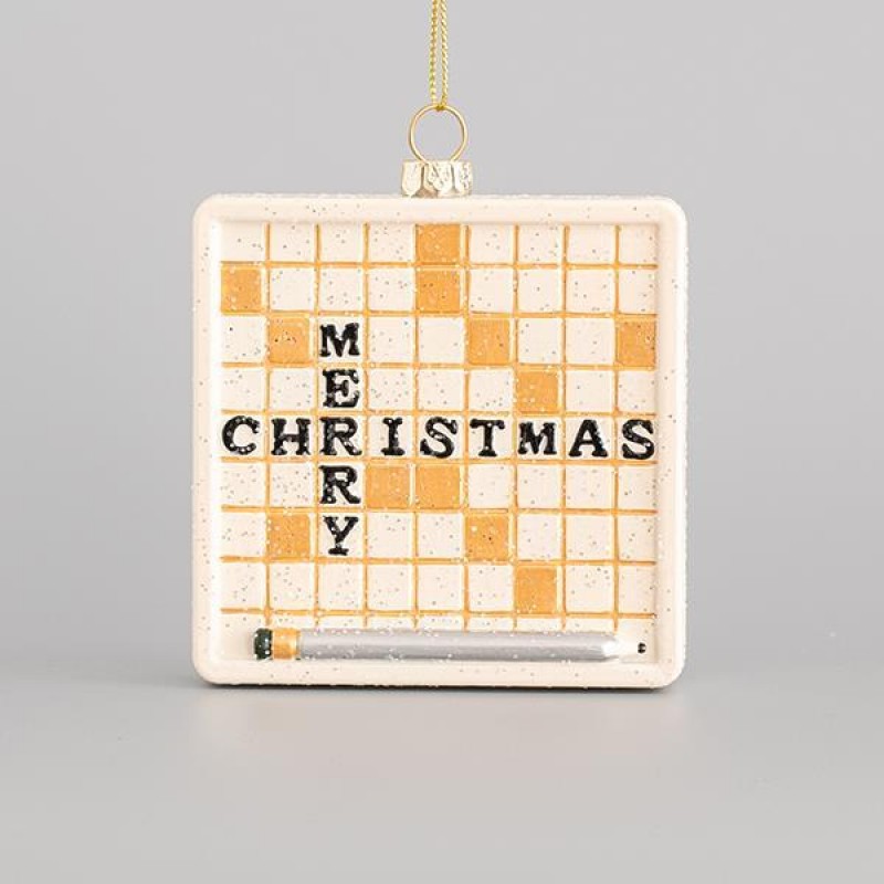 КОЛЕДНА УКРАСА С НАДПИС MERRY CHRISTMAS КОЛЕДНА УКРАСА С НАДПИС MERRY CHRISTMAS