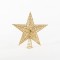 PLASTIC TOP TREE, GLITTER, GOLD, 29,5x33cm 600-44940