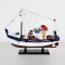 BOAT, BLUE-WHITE-RED, 38x12x34cm 600-44997