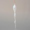 GLASS ICICLE, IRIDESCENT, SET 4PCS, 20cm 600-45185