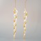 GLASS HANGING COIL, SET 4PCS, 25cm 600-45186