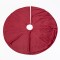 TREE SKIRT, BURGUNDY, VELVET, 90cm 600-45261