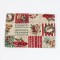 TABLE MAT, BEIGE WITH CHRISTMAS MOTIFS, 1 PC, 31x43cm 600-45272