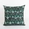 BIG PILLOW, GREEN WITH GEOMETRIC SHAPES, 75cm 600-45289