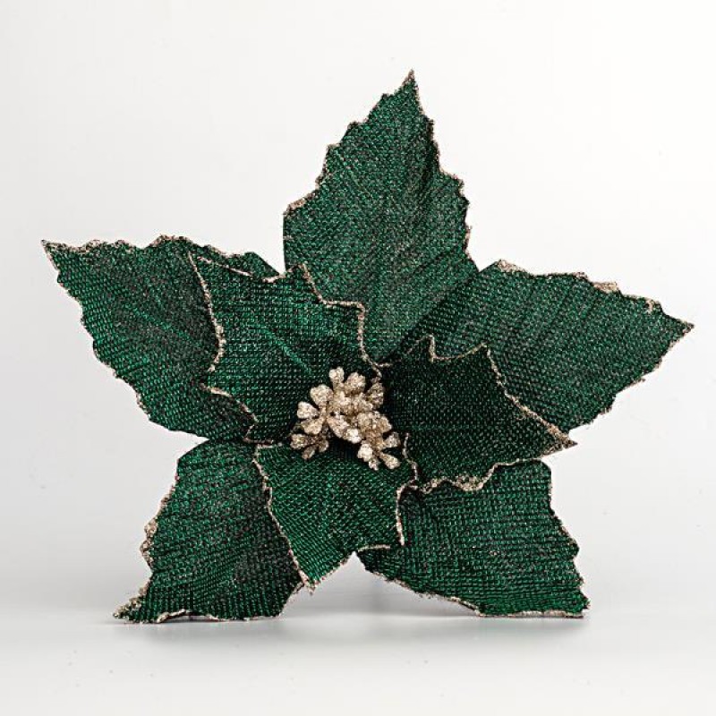 POINSETTIA, GREEN, 27x22cm 600-45382